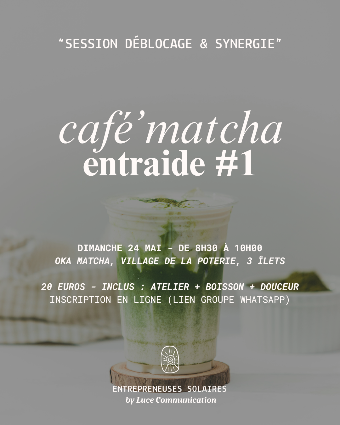 ☕️ SESSION DÉBLOCAGE & SYNERGIE - 24 MAI