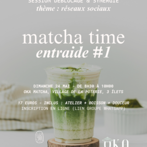 ☕️ SESSION DÉBLOCAGE & SYNERGIE : RÉSEAUX SOCIAUX – 24 MAI