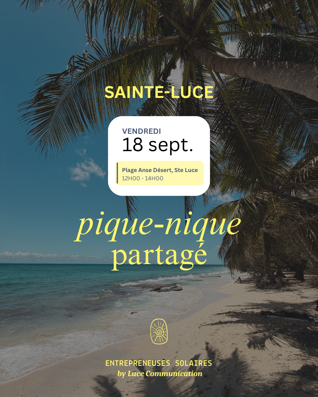☀️ PIQUE-NIQUE PARTAGÉ DE RENTRÉE - 18 SEPT